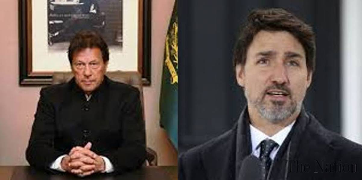 pm imran khan justin trudeau