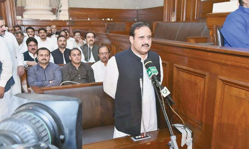 usman buzdar punjab assembly