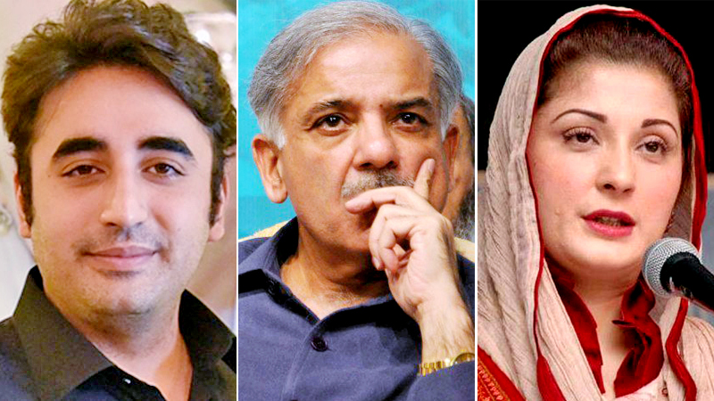 Bilawal and Shahbaz and Maryam