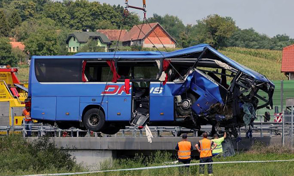 Bus crash Croatia