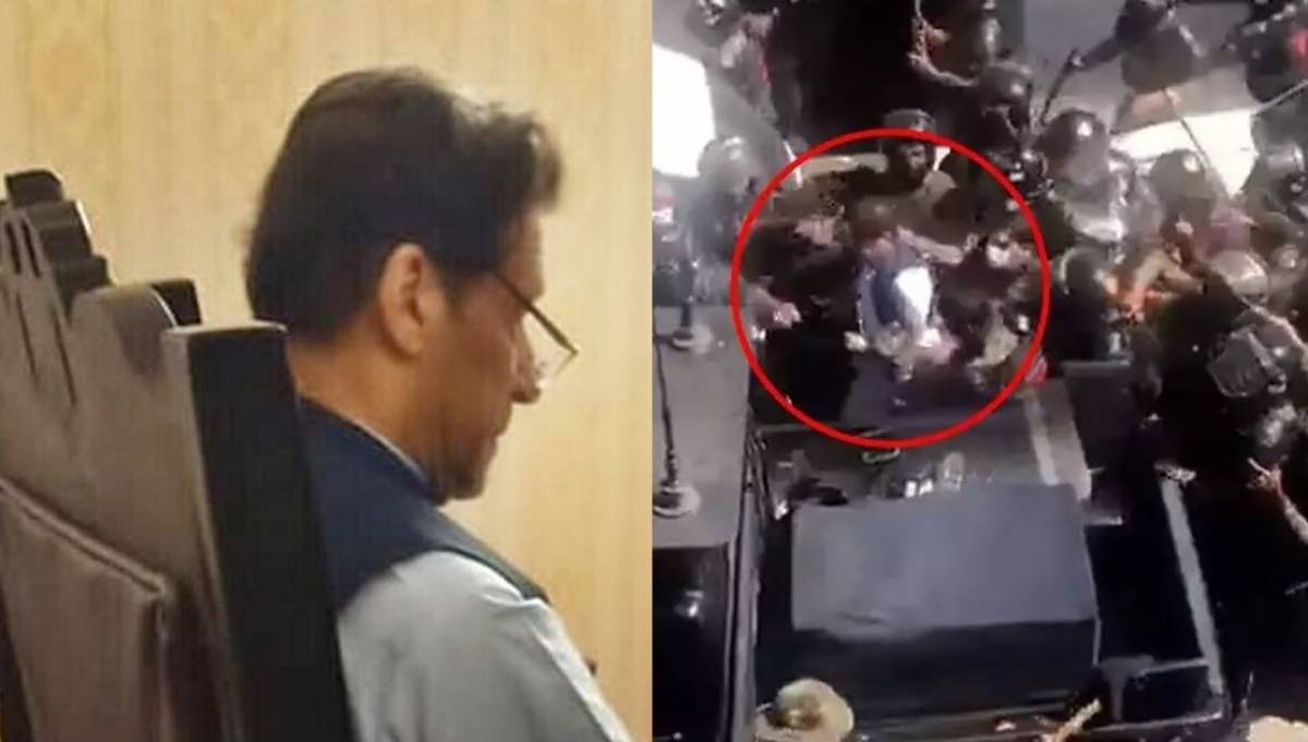 first picture of imran khan surfaces after arrest as hearing underway at islamabad s police lines 1683709589 1081