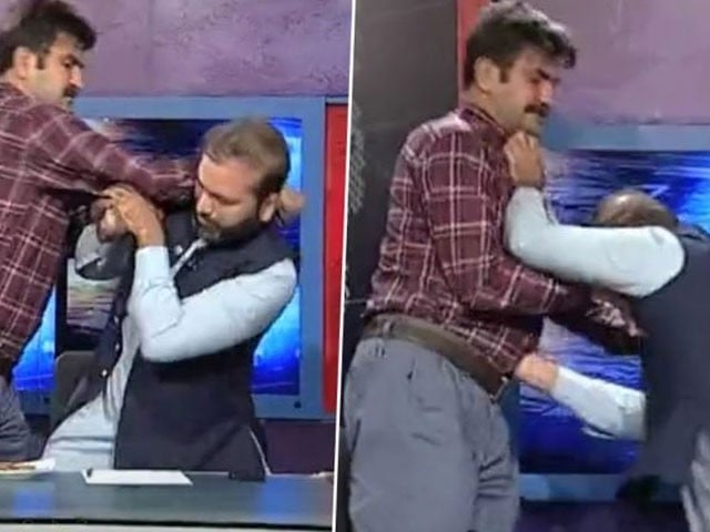 sher afzal fight