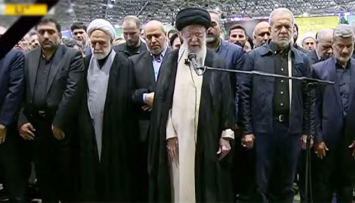 Funeral prayer of Hamas Haniyeh performed in Tehran
