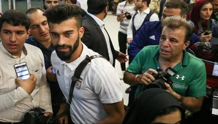 iran footbaler ramin