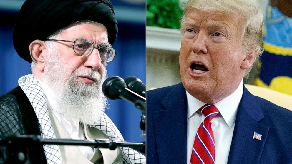 trump and ayatullha khamenaei