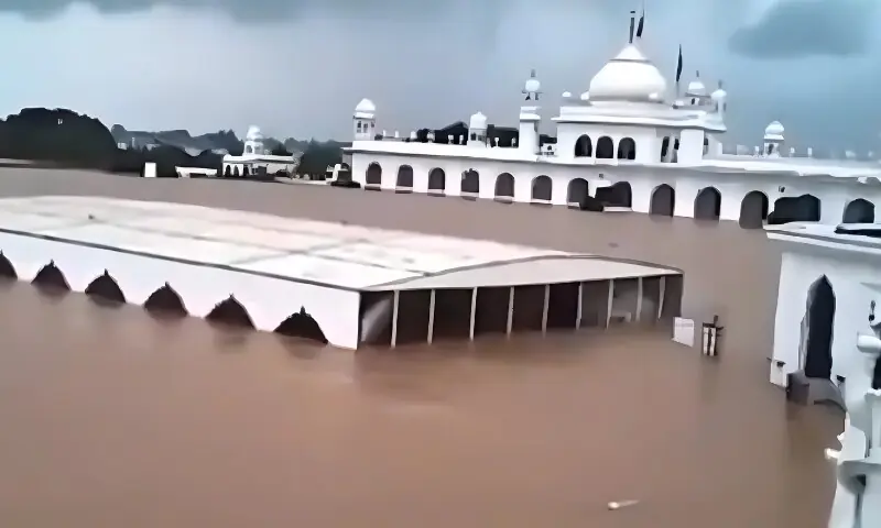 kartaar pur under flood