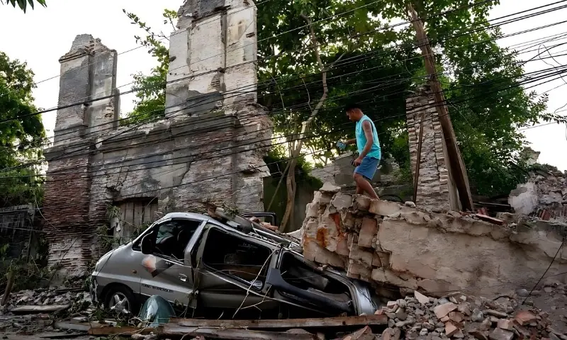 earthquake in falpine
