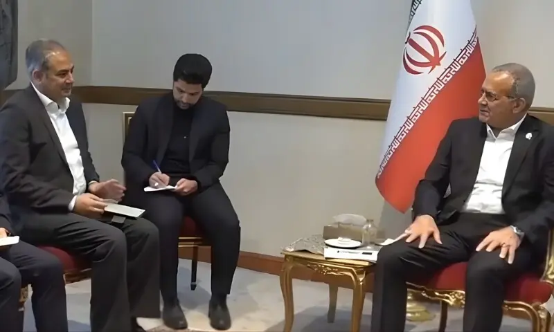 mohsin naqvi irani president masood